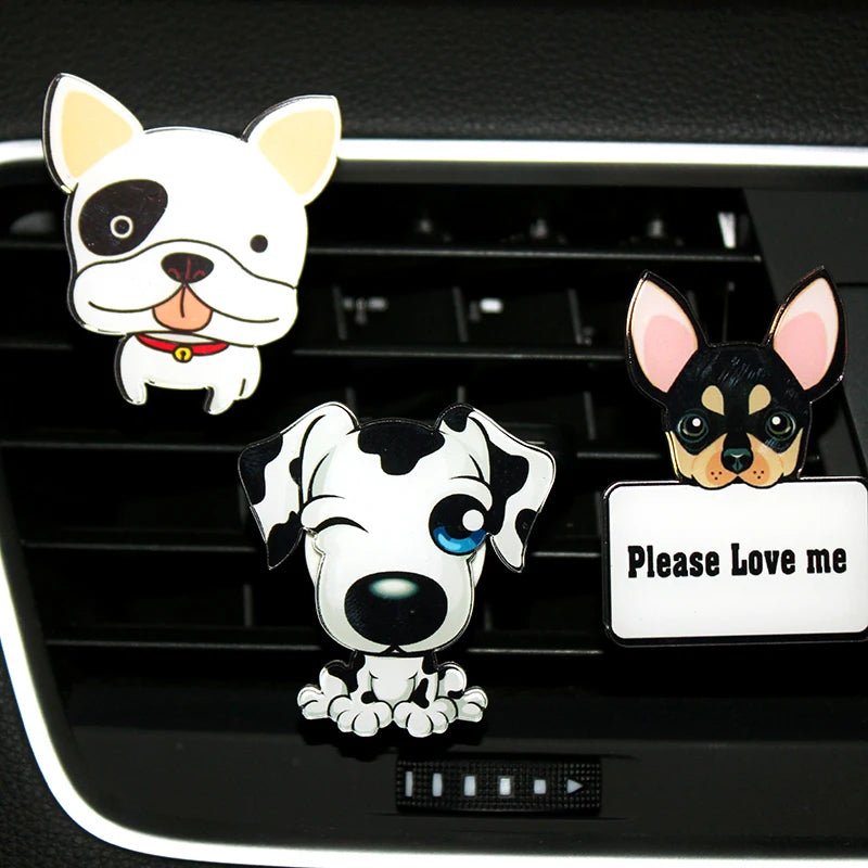 Cute Dog Car Air Freshener, Pet Lover Gifts, Car Air Diffuser