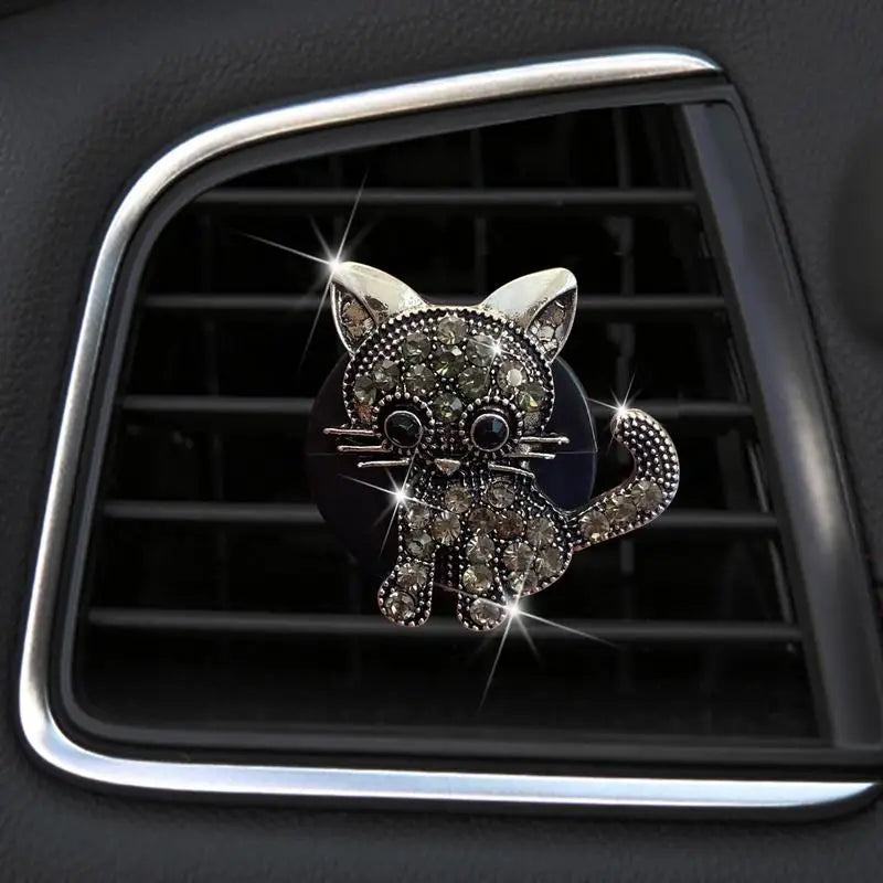 Diamond Cat Car Air Freshener