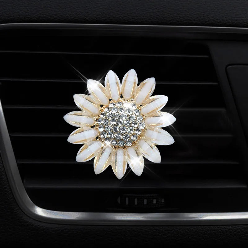 Diamond Sunflower Car Air Freshener