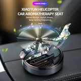 Solar Helicopter Car Air Freshener, Personalized Gift