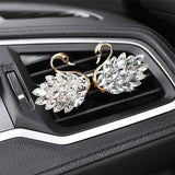 Diamond Swan Car Air Freshener