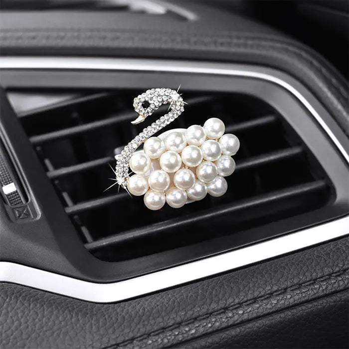 Diamond Swan Car Air Freshener